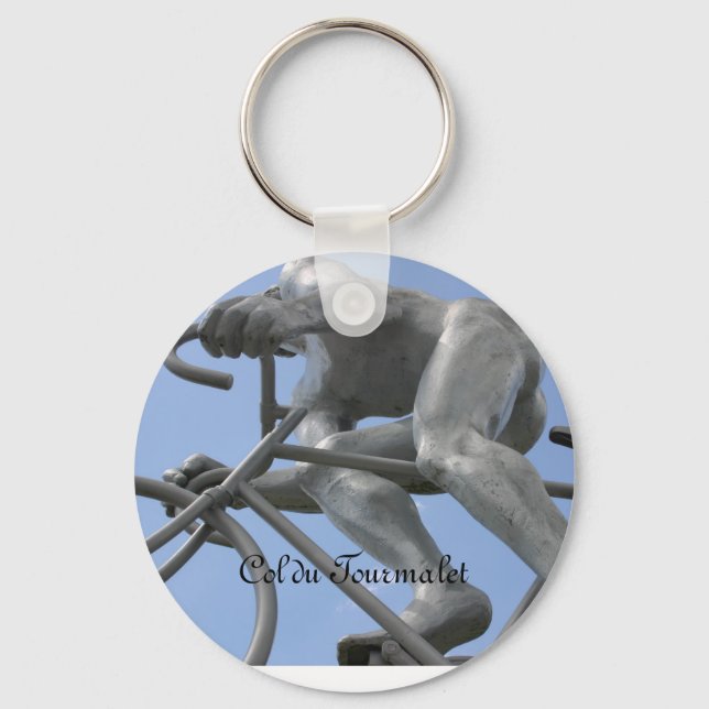 Col du Tourmalet Keychain (Front)
