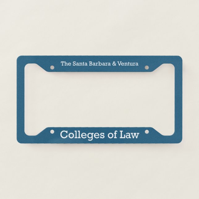 COL License Plate Frame (Front)