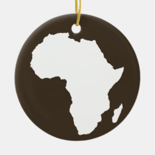 Cola Audacious Africa Ceramic Ornament