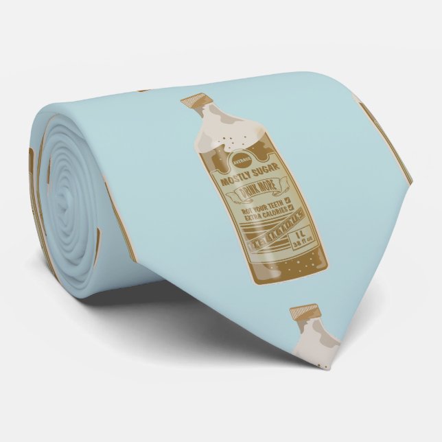 Cola Drink Sugar Neck Tie (Rolled)