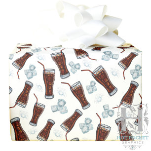 Cola Gift Wrapping Paper