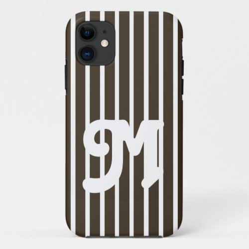 Cola Safari Stripe iPhone 11 Case