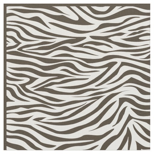Cola Safari Zebra Fabric