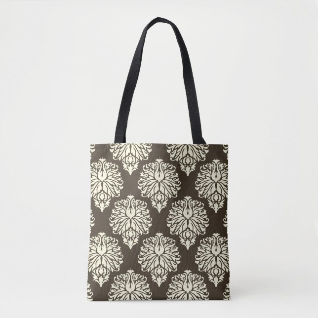 Cola Southern Cottage Damask Tote Bag (Front)
