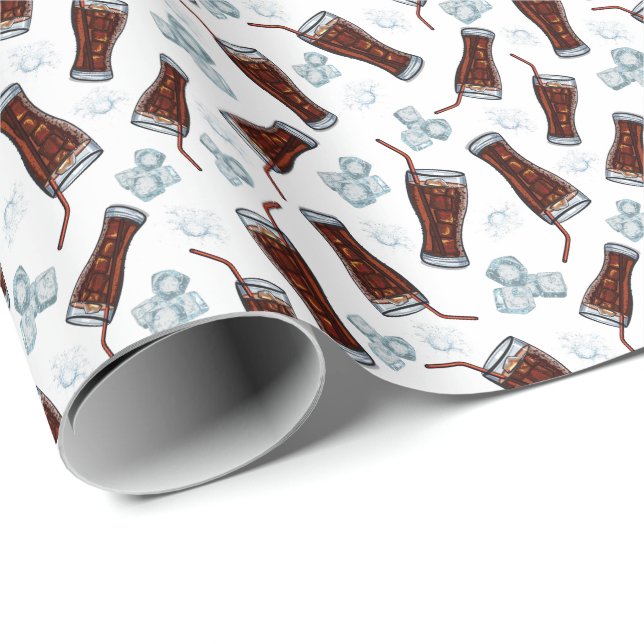 Cola Wrapping Paper (Roll Corner)