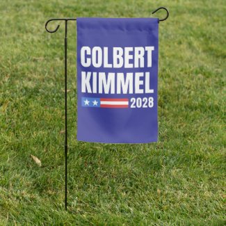 Colbert - Kimmel '28 Garden Flag