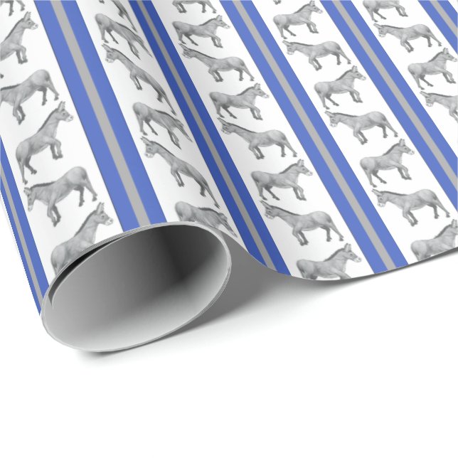 Colby College Mules  Wrapping Paper (Roll Corner)