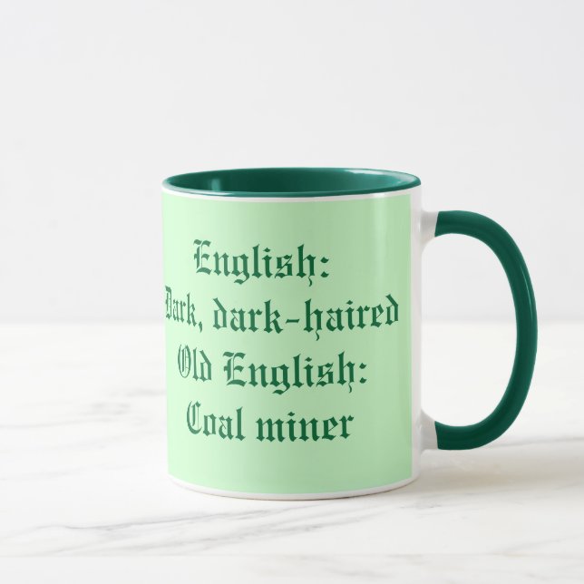 Colby Meaning and Name Origin Mug (Right)