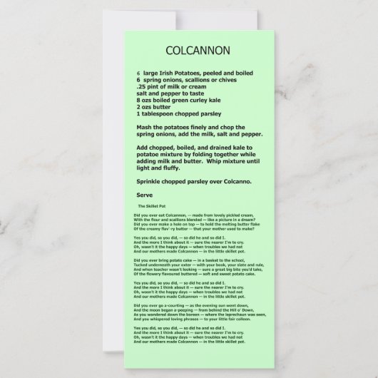 Colcannon Green The MUSEUM Zazzle Gifts (Front)