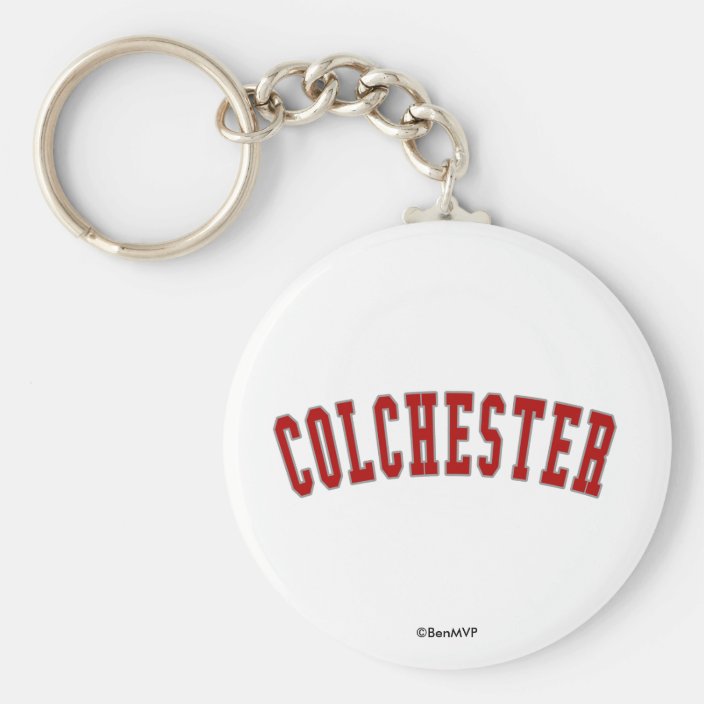 Colchester Key Chain