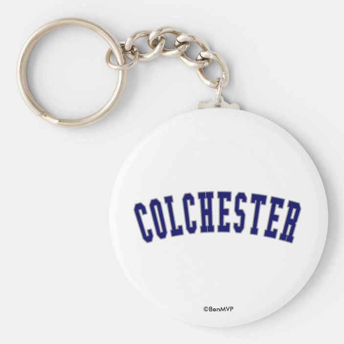 Colchester Keychain