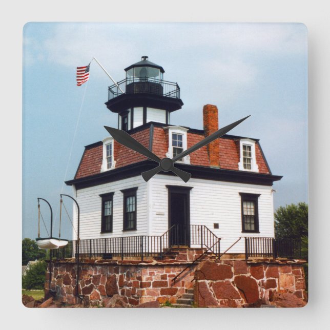 Colchester Reef Lighthouse, Vermont Wall Clock (Front)