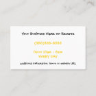 Cold Beer and Wine Liquor Store Business Card