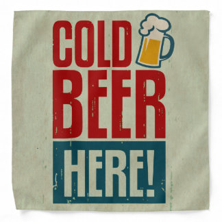 Cold Beer Bandana
