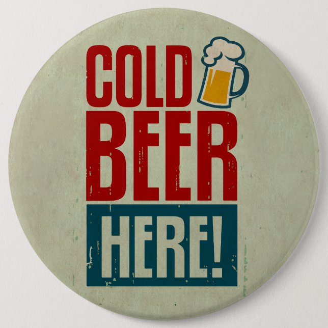 Cold Beer Button (Front)