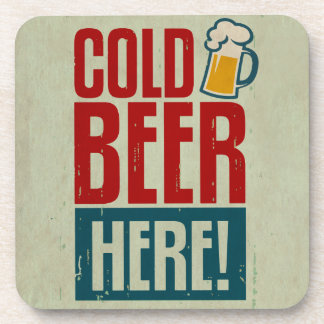 Cold Beer Coaster
