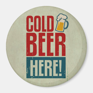 Cold Beer Magnet