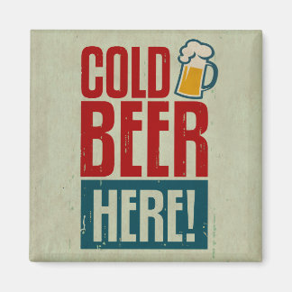 Cold Beer Magnet
