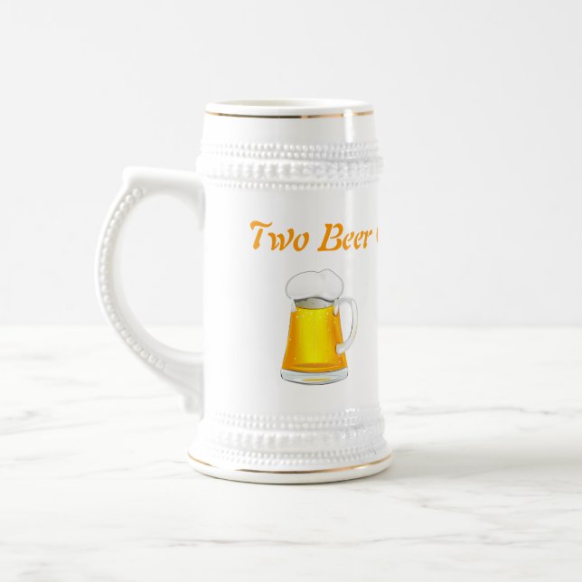 Cold beer mug (Left)