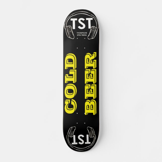 COLD BEER  Skateboard (Front)