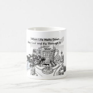 Cold Brew Cruiser – When Life Melts Down Stay Cool Coffee Mug