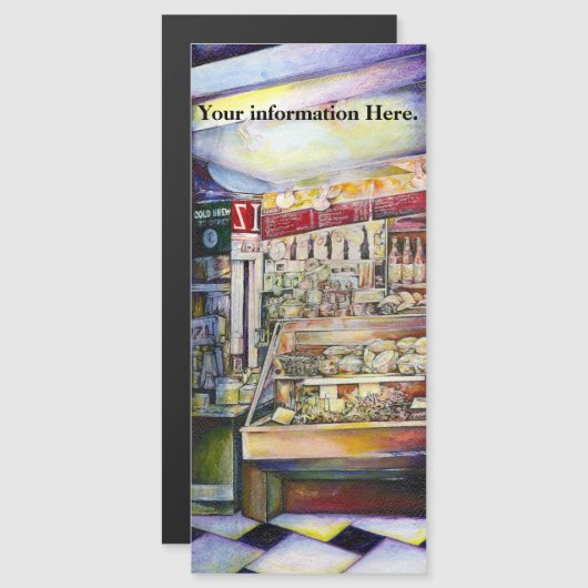 Cold Brew in a Hot Deli (Front/Back)