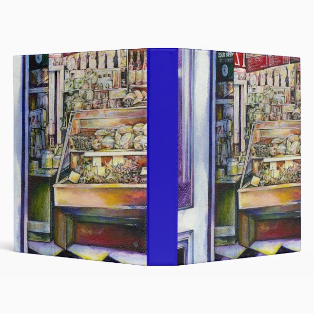 Cold Brew in a Hot Deli 3 Ring Binder (Background)