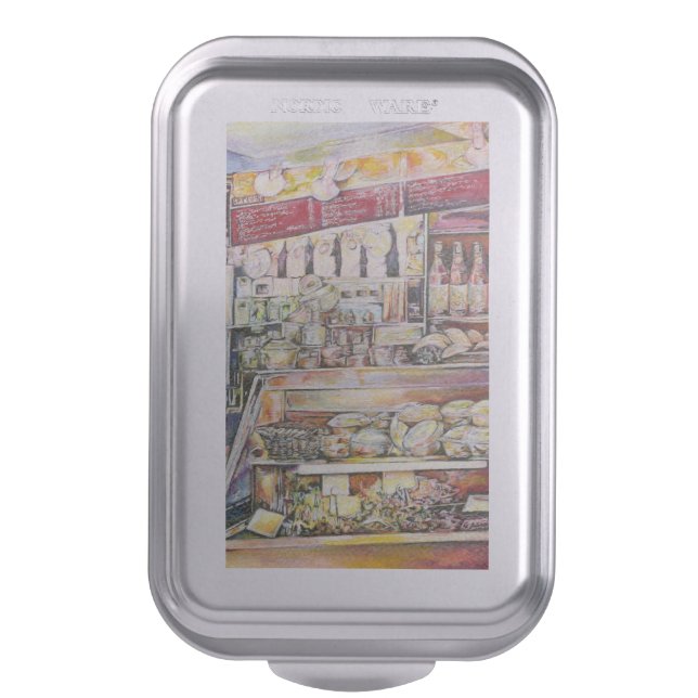 Cold Brew in a Hot Deli Cake Pan (Front Vertical)