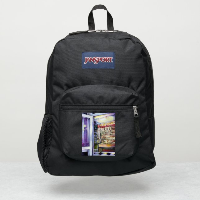 Cold Brew in a Hot Deli JanSport Backpack (Front)