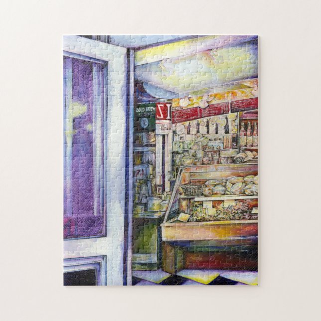 Cold Brew in a Hot Deli Jigsaw Puzzle (Vertical)