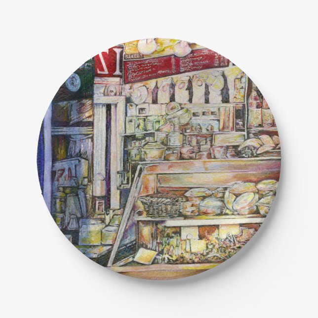 Cold Brew in a Hot Deli Paper Plates (Front)