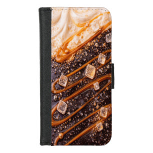 Cold Brew with Foam Inspired PopTart Coffee Vibes iPhone 8/7 Wallet Case