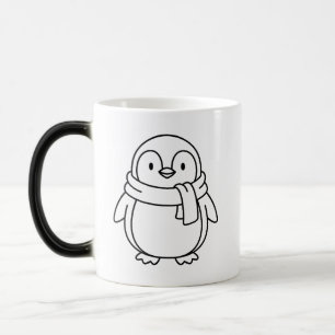 Cold But Cute Penguin Color Morph Mug