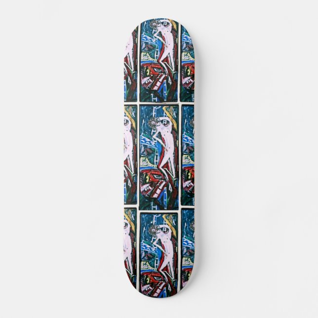 COLD CHILLIN SKATEBOARD DECK (Front)