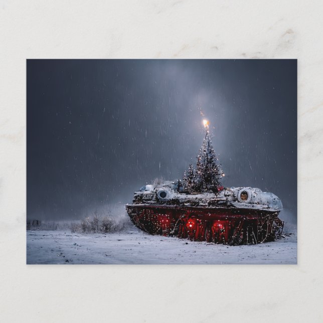 Cold Christmas Postcard (Front)