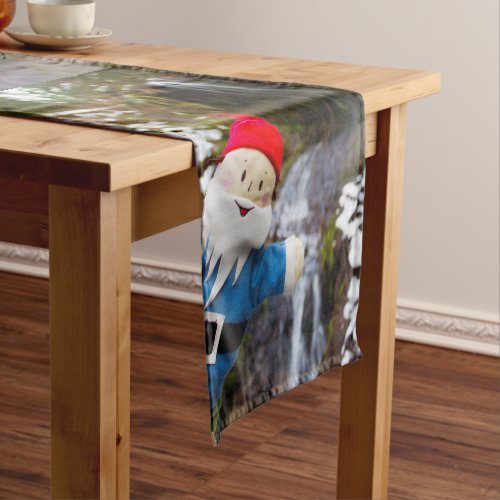 Cold Falls Gnome Short Table Runner