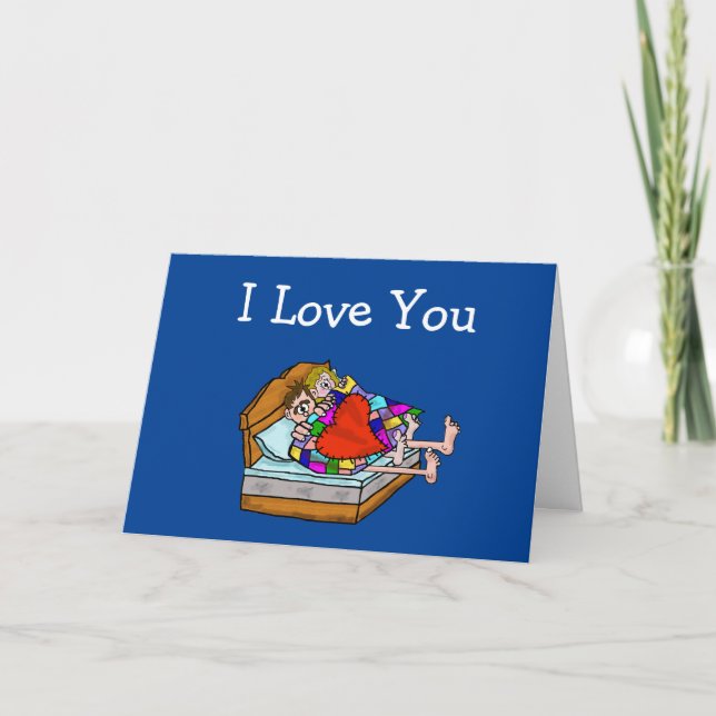 Cold Feet Romantic Valentine's Day Card (Front)