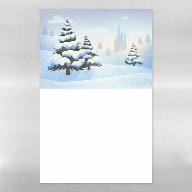Cold Frost Magnetic Dry Erase Sheet (Vertical)