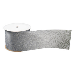 Cold Frosted Gray Ribbon