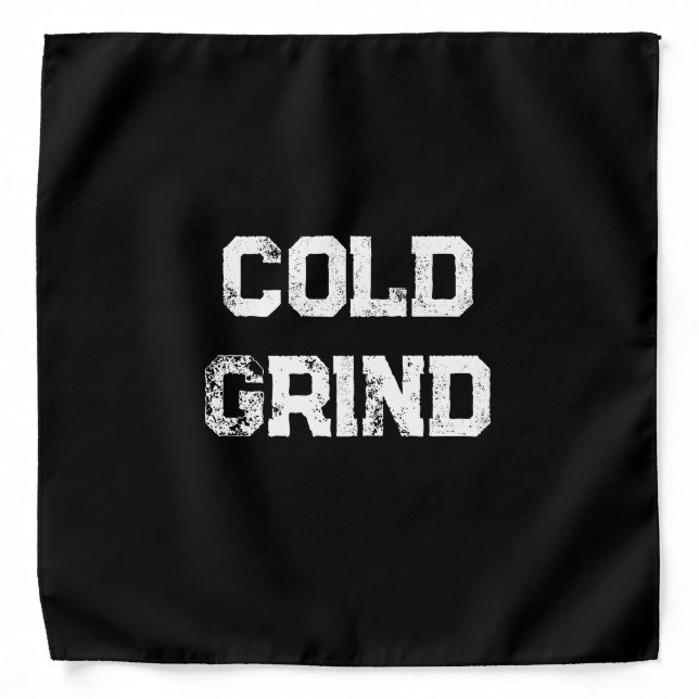 "Cold Grind" Bandana (Front)