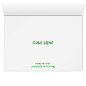 Cold Lips Cards (Inside Horizontal (Bottom))