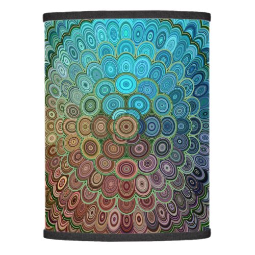 Cold Metal Flower Mandala Lamp Shade