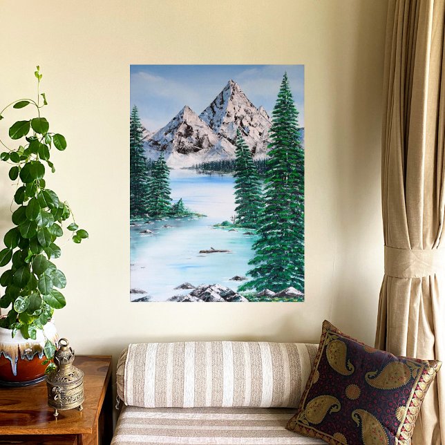 Cold Mountain  Canvas Print (Creator Uploaded)