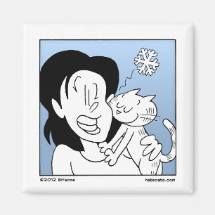 Cold Nose Cat Magnet