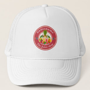 Cold Pressed Juice Smoothies fruit shop staff nam Trucker Hat