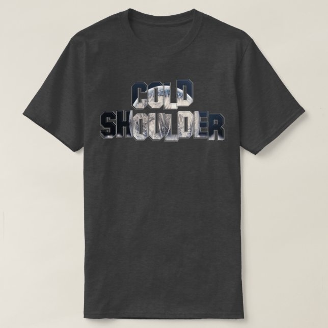 Cold Shoulder T-Shirt (Design Front)