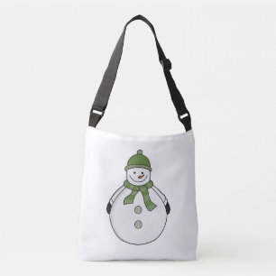 Cold snowman crossbody bag