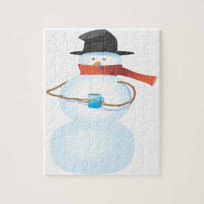 Cold Snowman Jigsaw Puzzle