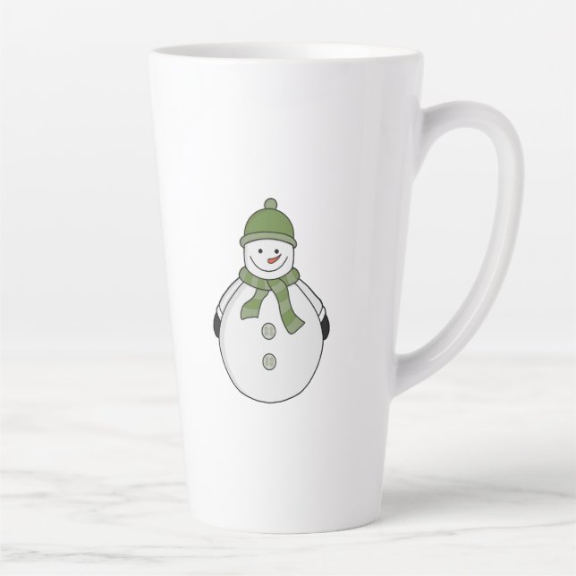 Cold snowman latte mug (Right)
