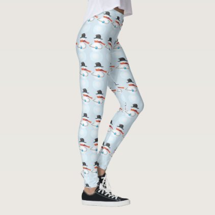 Cold Snowman Leggings